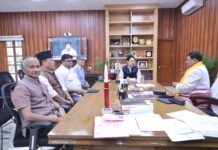 विष्टनेतृत्व टोलीले भेट्यो जनजाति मामिला मन्त्री