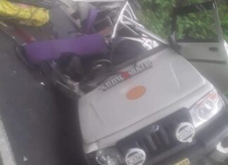 राष्ट्रिय राजमार्गमा वाहन दुर्घटना